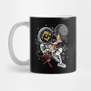 Retirement Plan Astronaut Binance BNB Coin To The Moon Crypto Token Cryptocurrency Blockchain Wallet Birthday Gift For Men Women Kids Mug